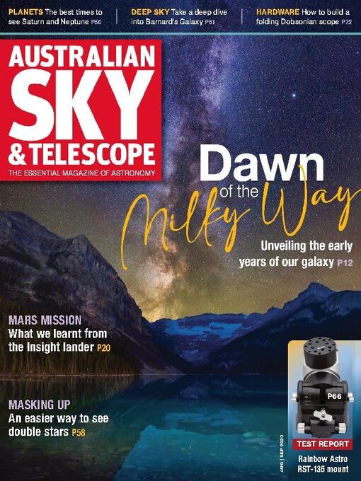 Title details for Australian Sky & Telescope by Paragon Media Pty Ltd - Available